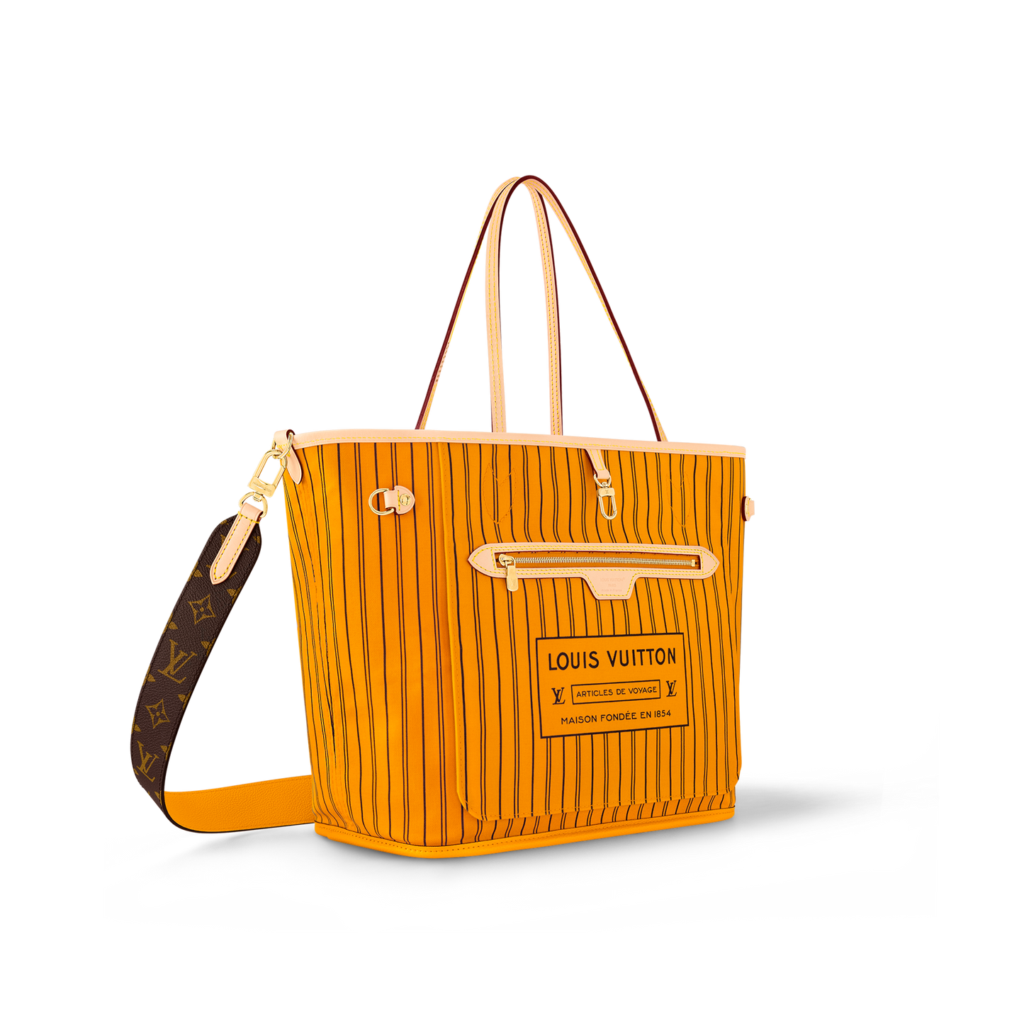 Neverfull Bandoulière Inside Out MM Tote Bag
