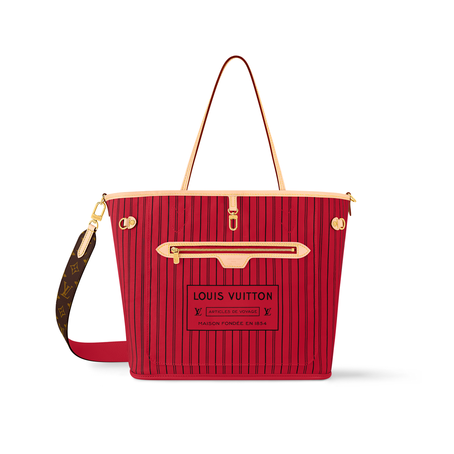 Neverfull Bandoulière Inside Out MM Tote Bag