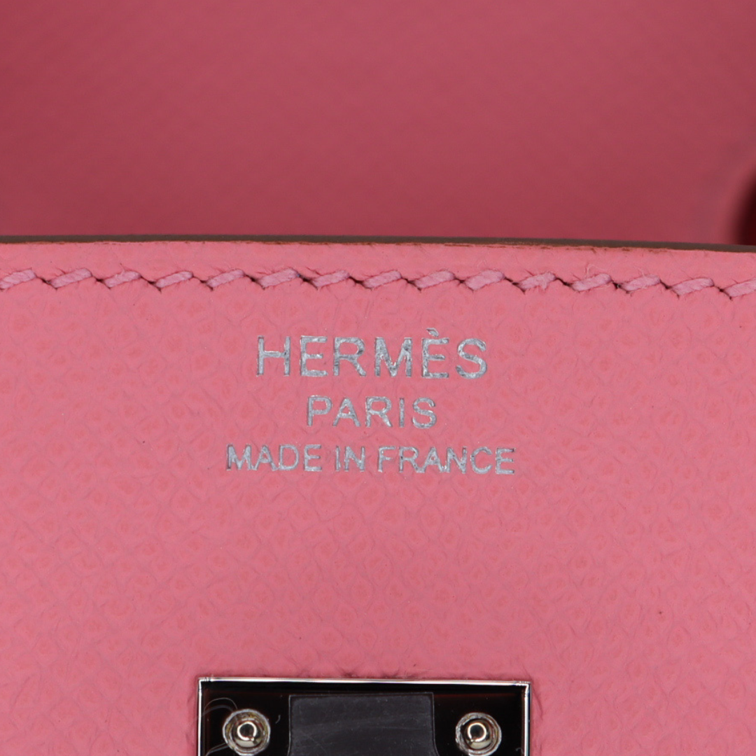 Hermès 25cm Birkin Sellier Rose Confetti Epsom Leather Palladium Hardware