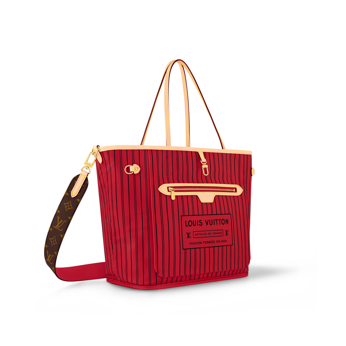 Neverfull Bandoulière Inside Out MM Tote Bag