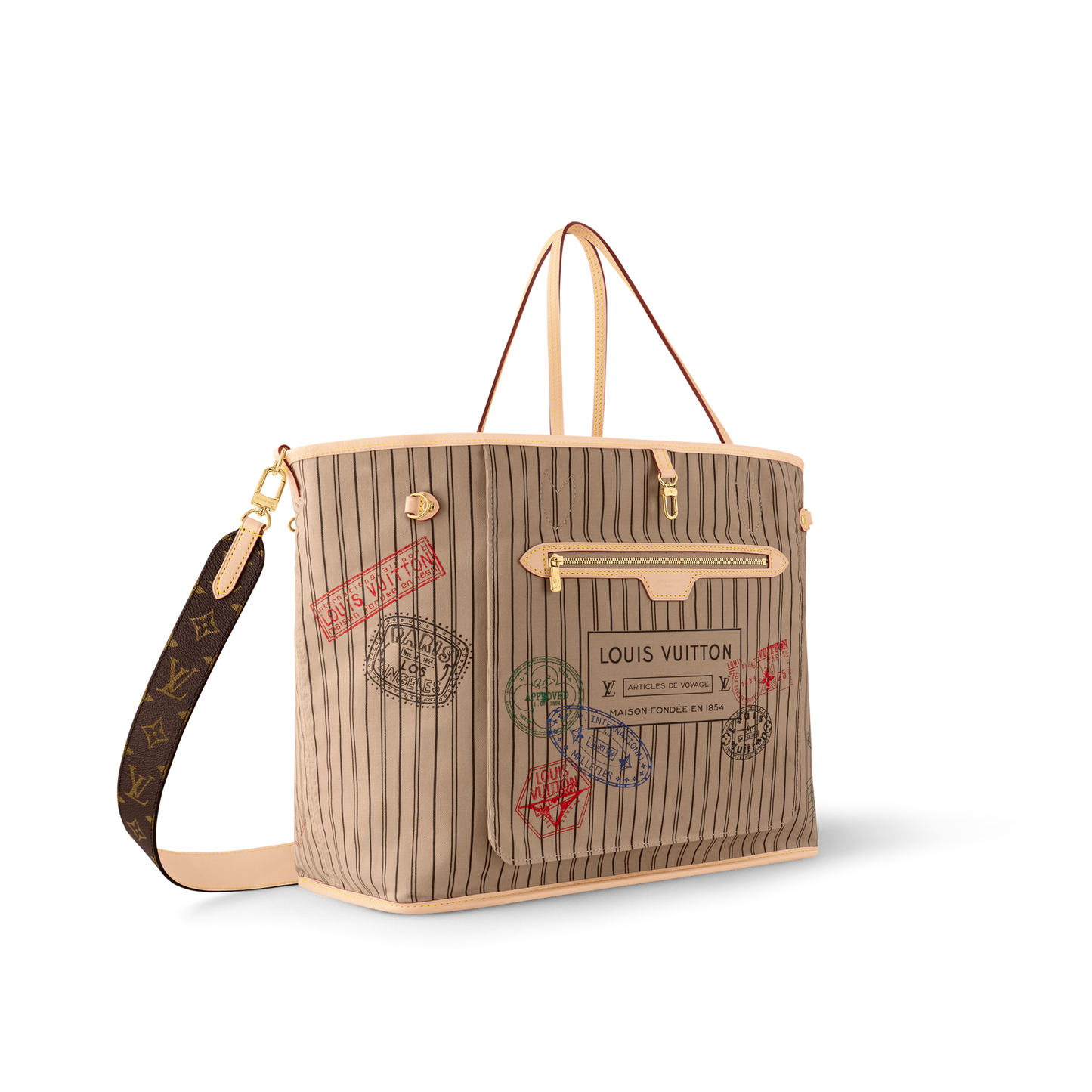 Neverfull Bandoulière Inside Out GM Bag