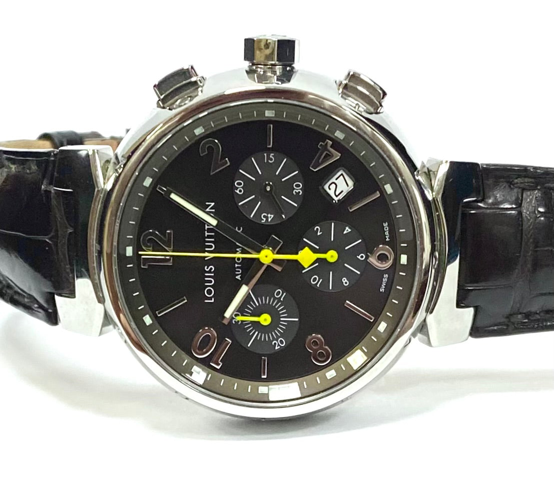 Louis Vuitton Tambour Chronograph Stainless Steel 41mm