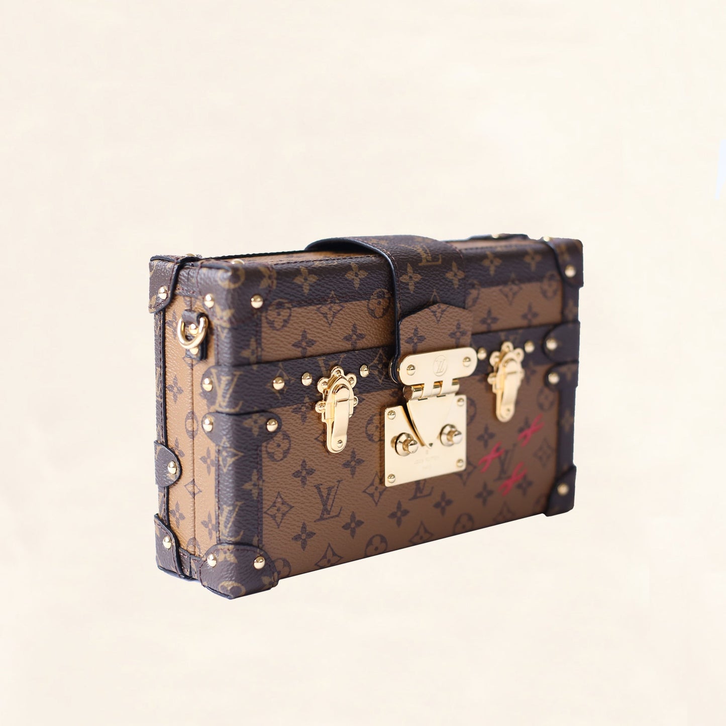 Louis Vuitton | Monogram Reverse Canvas Petite Malle | OS