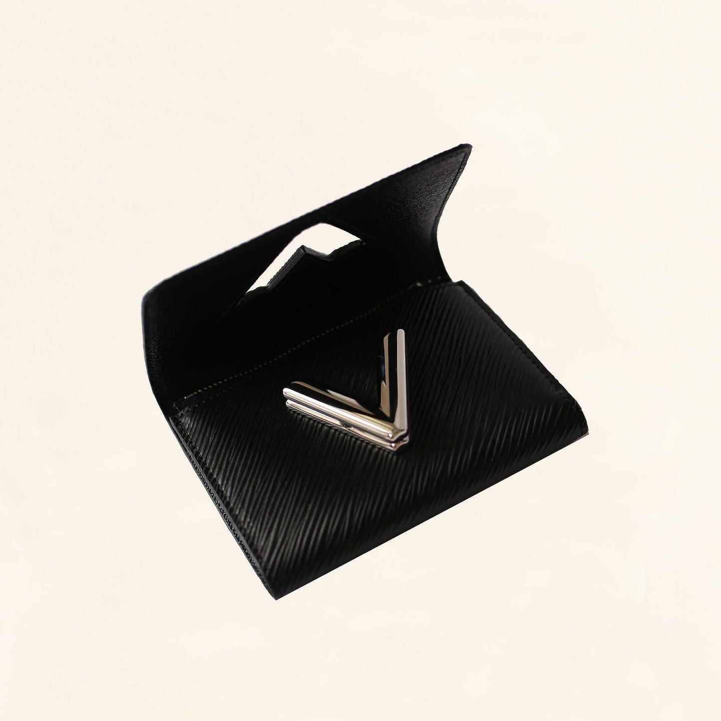 Louis Vuitton | Twist Compact Epi Leather Wallet | Black