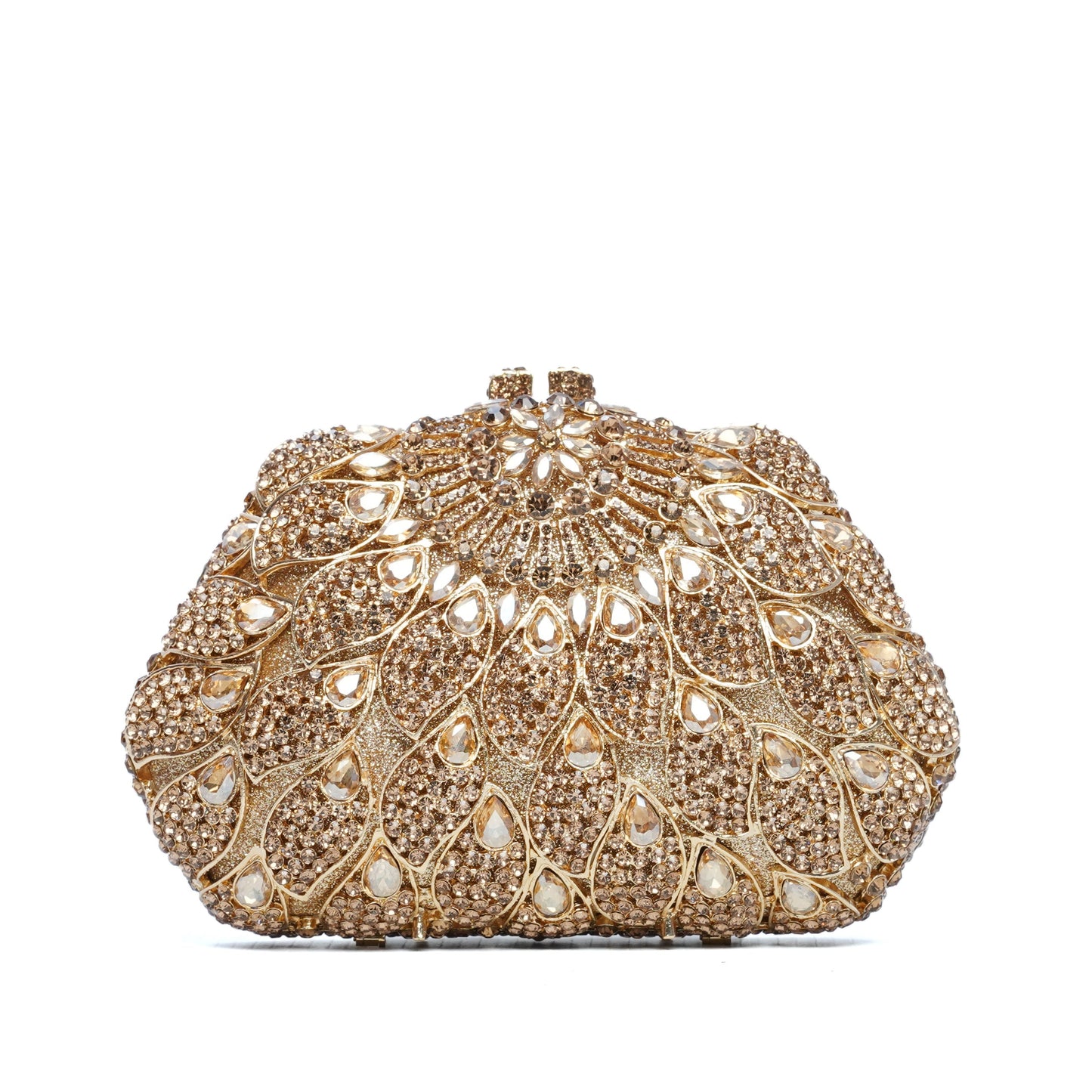 Golden_Silver Jasmin Royal Clutch