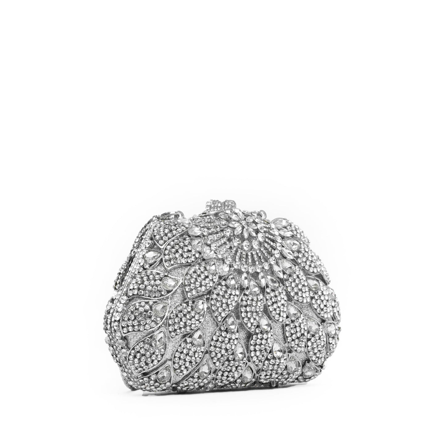 Golden_Silver Jasmin Royal Clutch