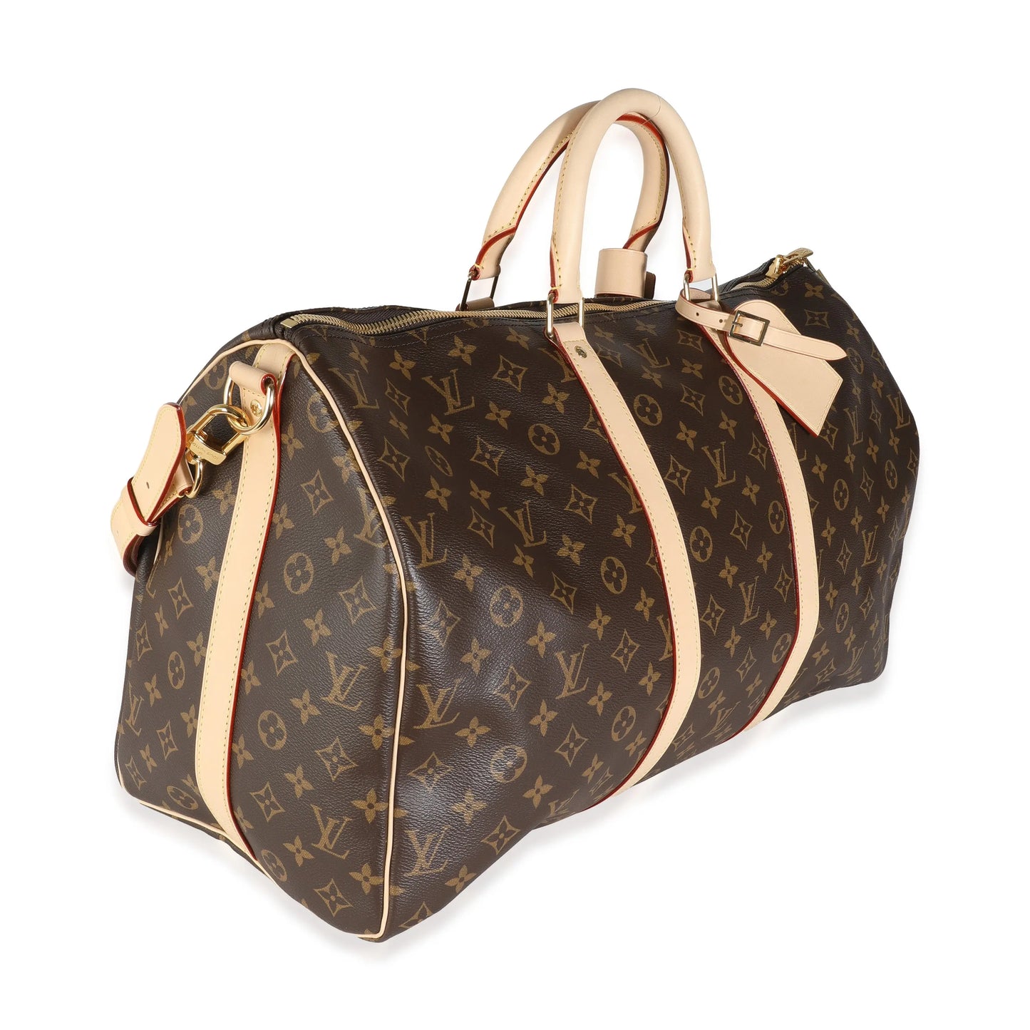 Monogram Canvas Keepall Bandouliere 50