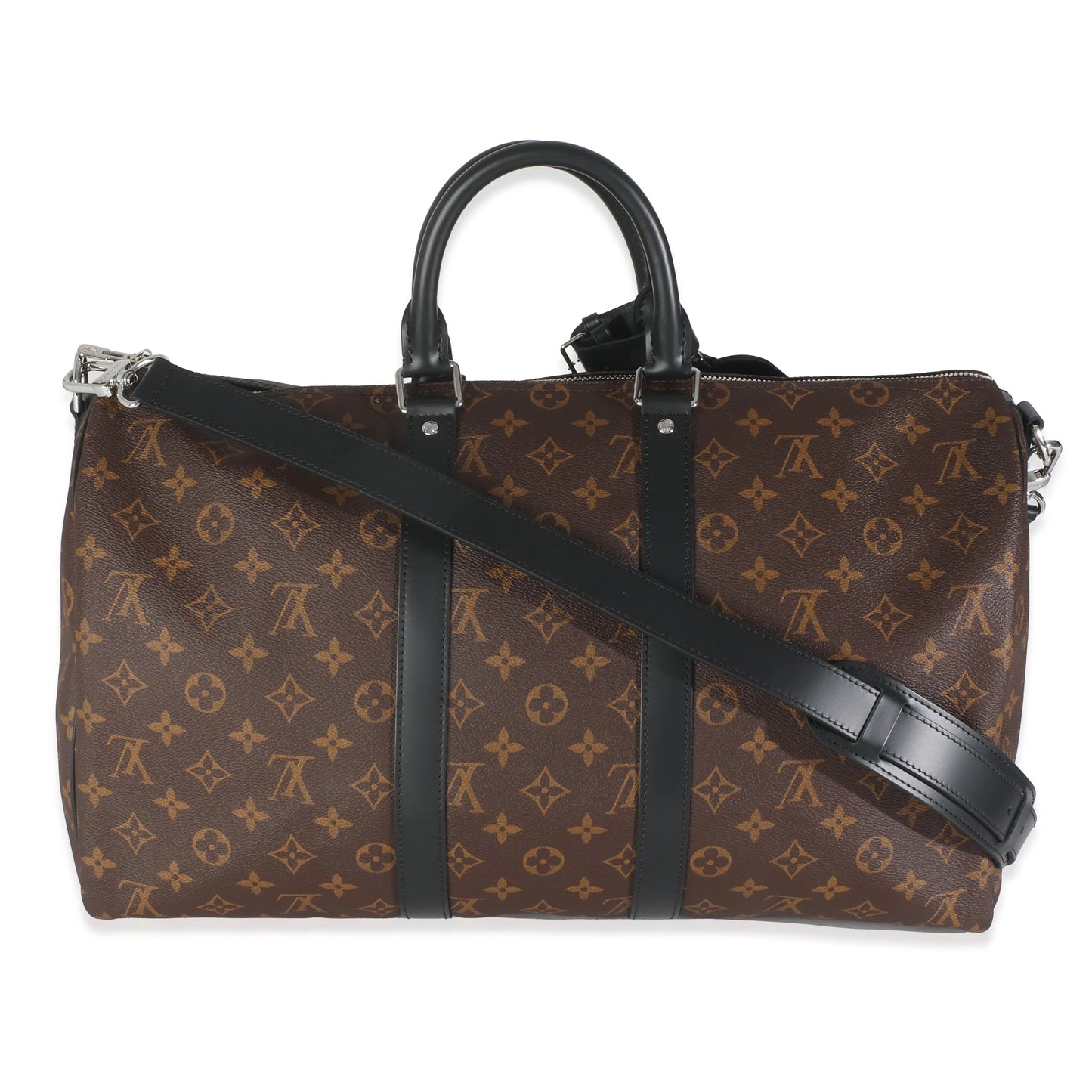 Monogram Maccassar Canvas Keepall Bandouliere 45