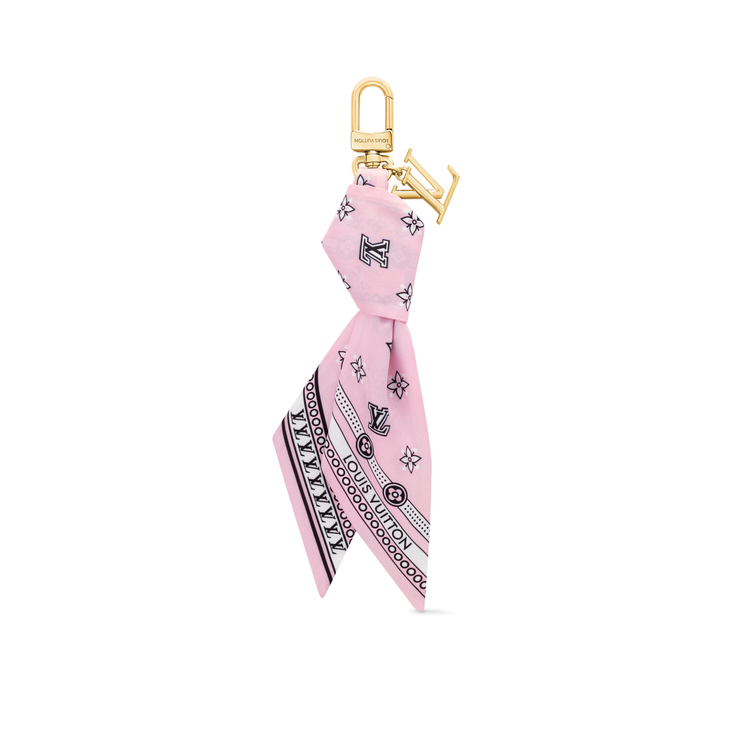 LV Bandana Bag Charm