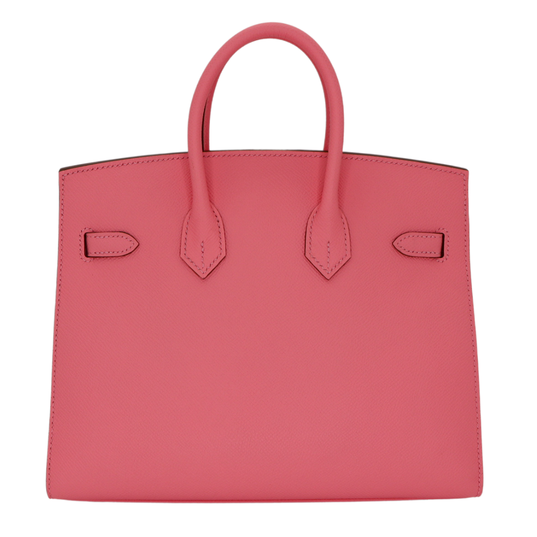 Hermès 25cm Birkin Sellier Rose Confetti Epsom Leather Palladium Hardware