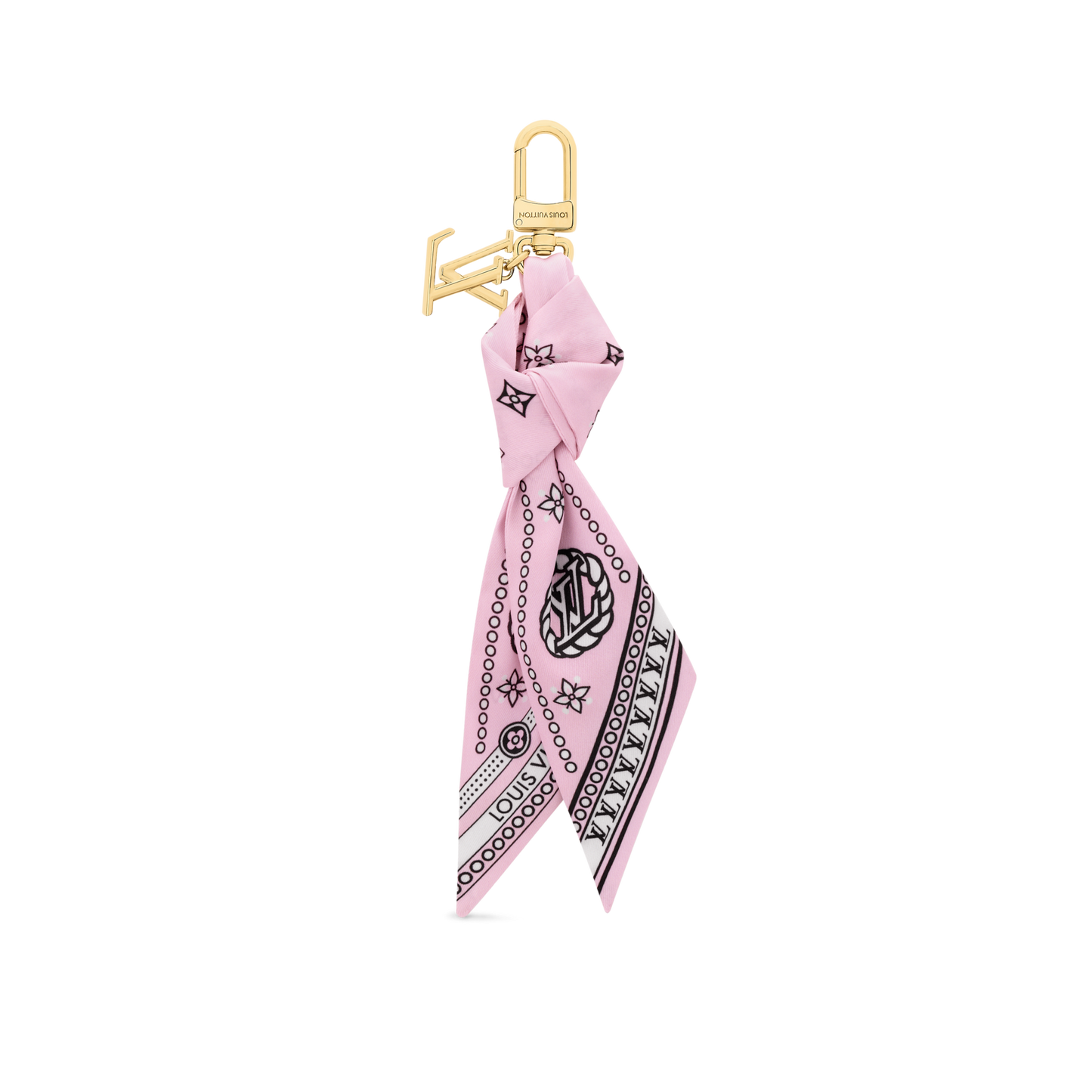 LV Bandana Bag Charm