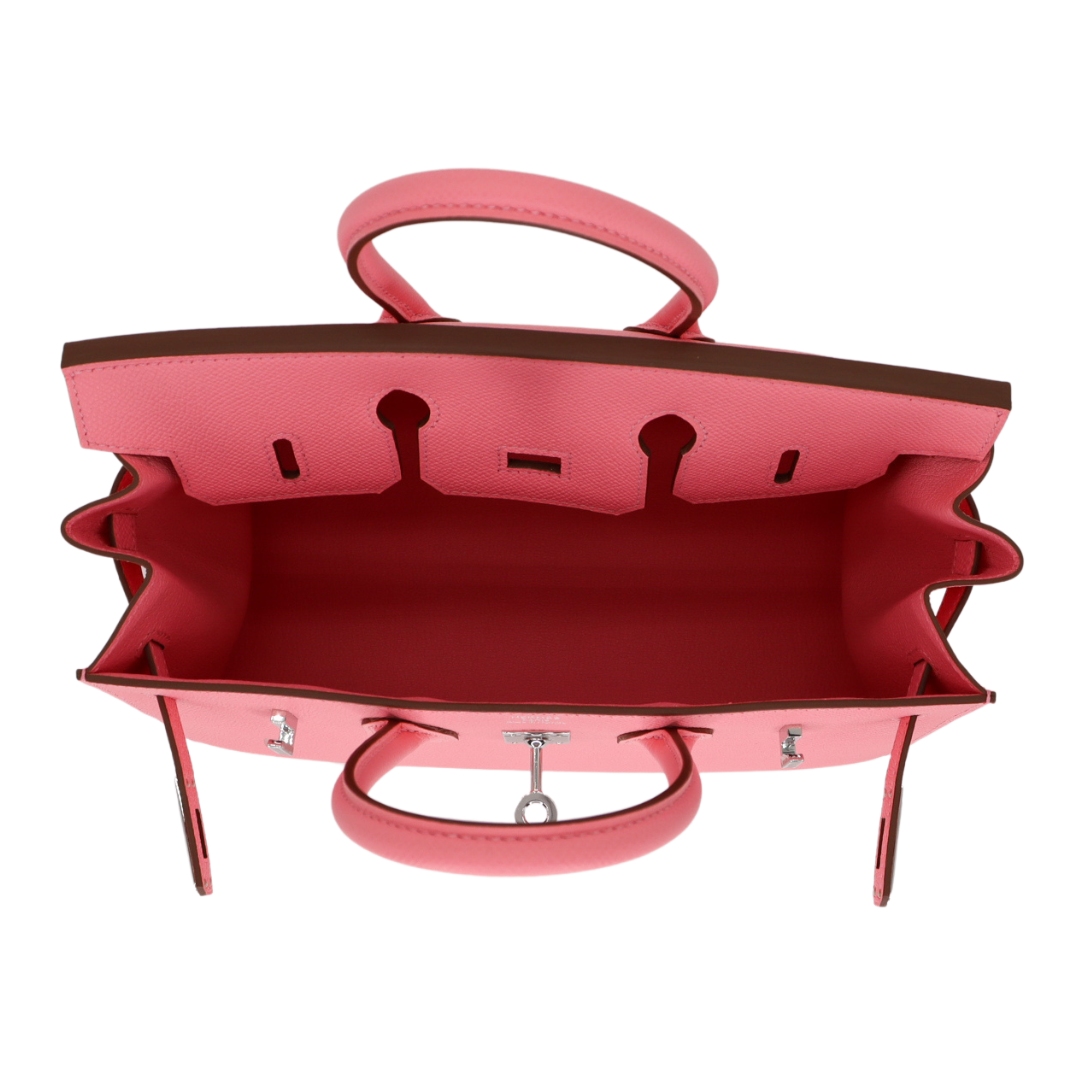 Hermès 25cm Birkin Sellier Rose Confetti Epsom Leather Palladium Hardware