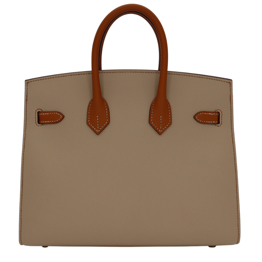 Hermès 25cm Birkin Sellier HSS Trench/Gold Epsom Leather Permabrass Hardware