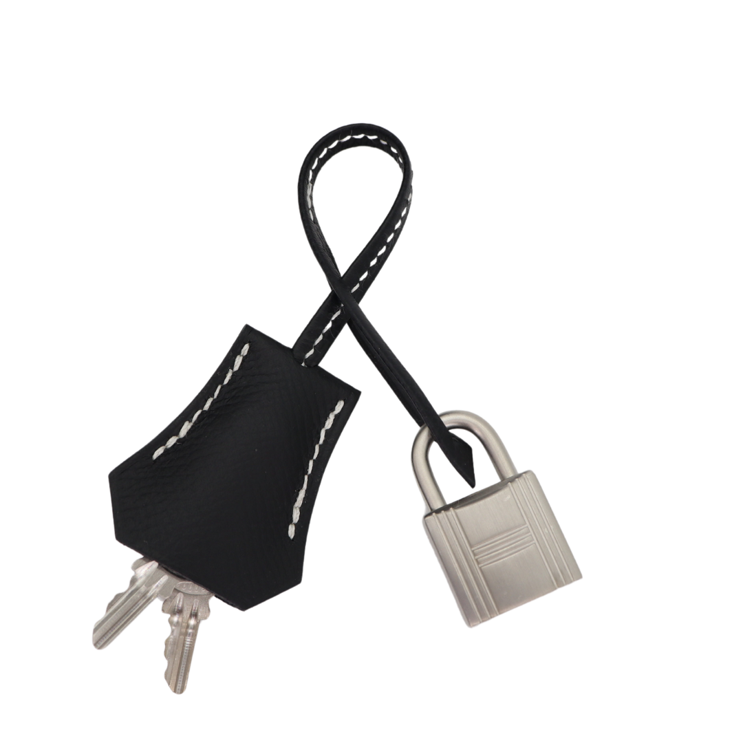 Hermès 25cm Birkin Sellier HSS Black Epsom leather Brushed Palladium Hardware
