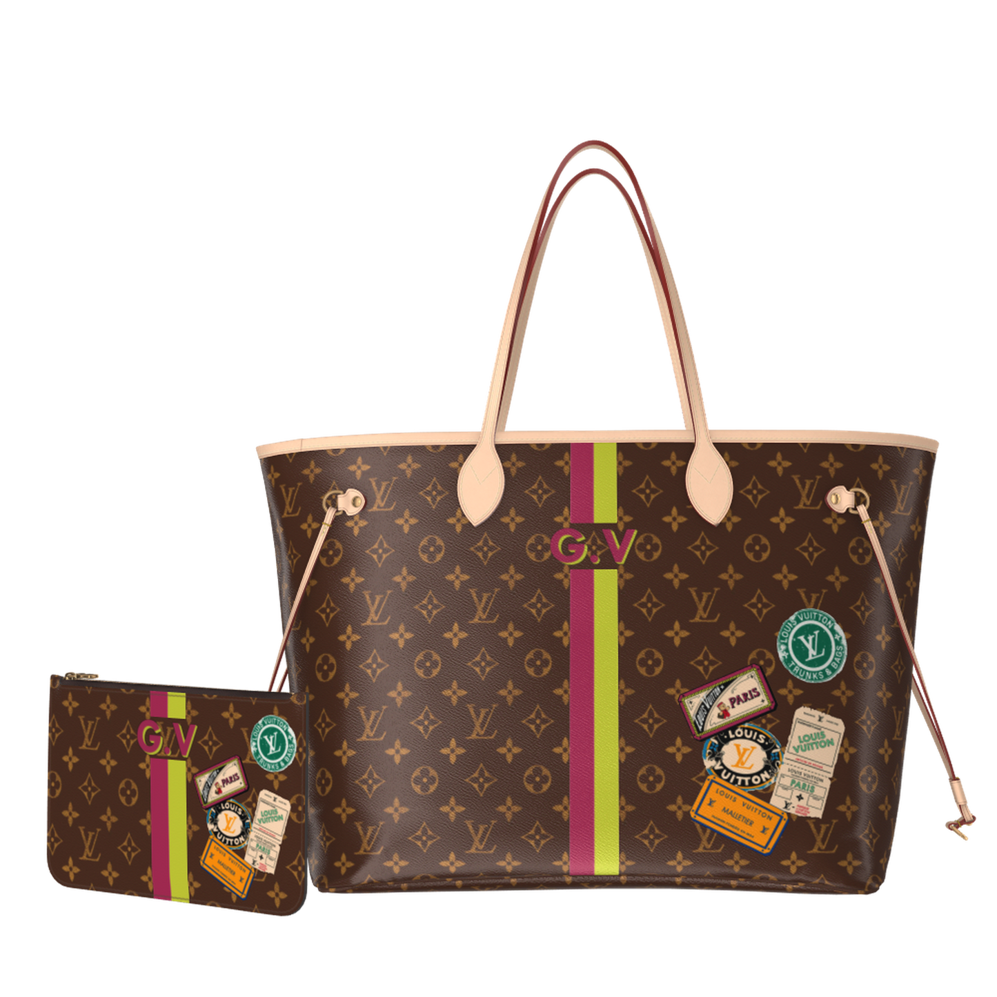 Mon Monogram Neverfull GM Tote Bag