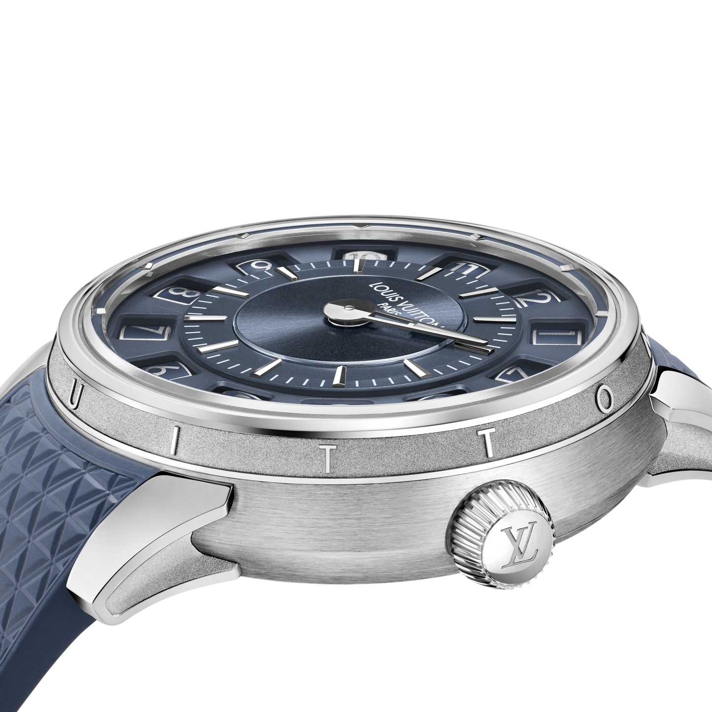 Tambour Taiko Spin Time, Automatic, 39.5mm, White Gold