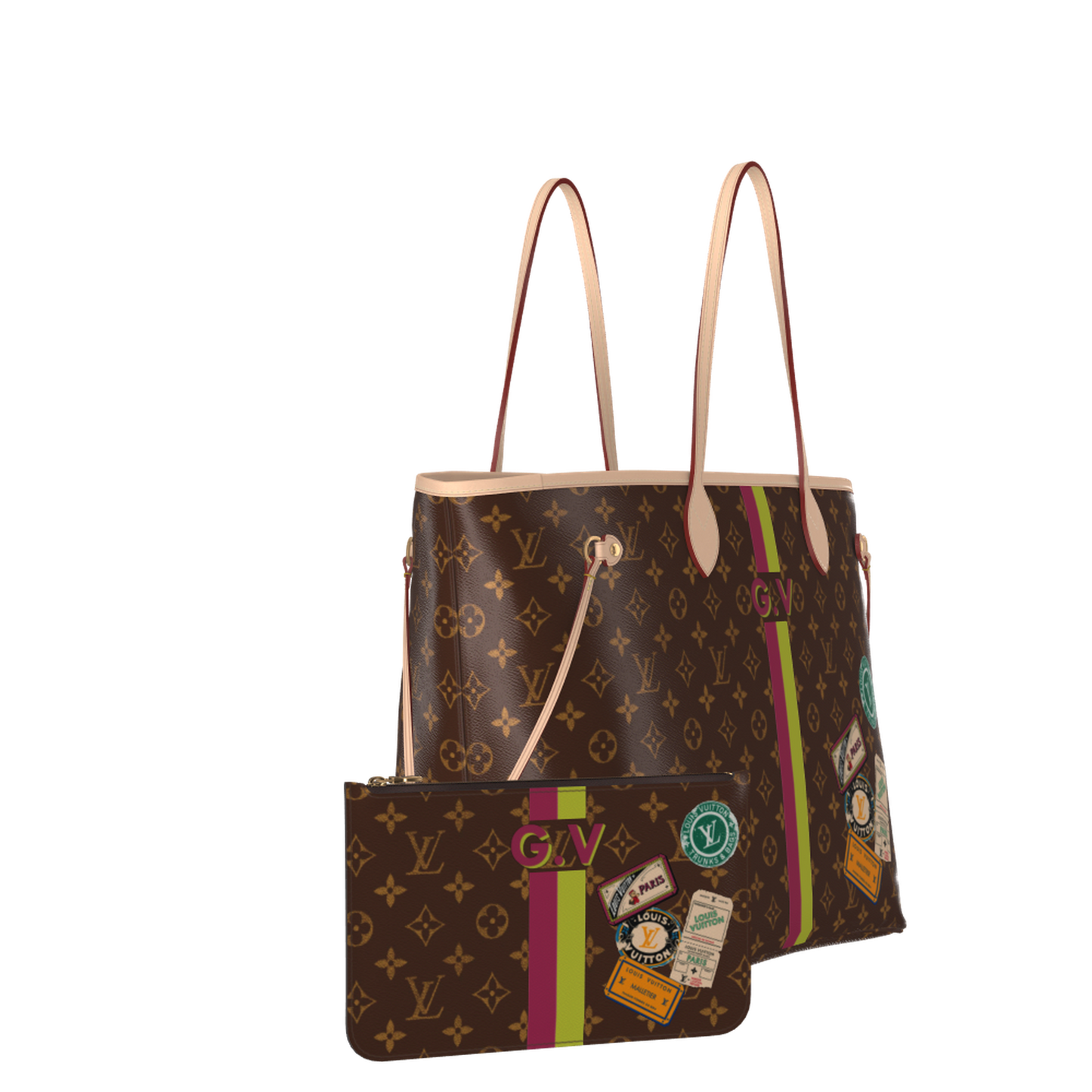Mon Monogram Neverfull GM Tote Bag