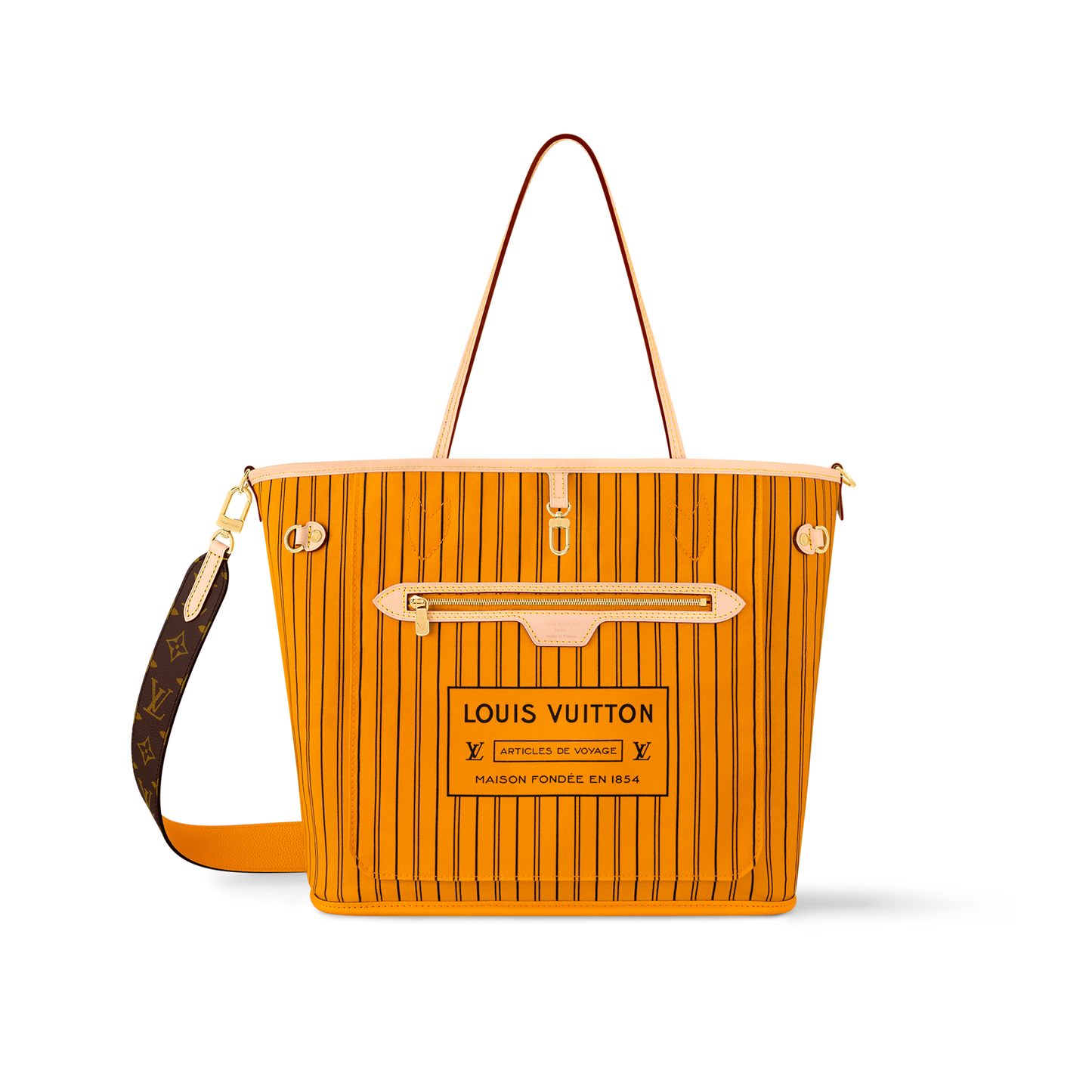 Neverfull Bandoulière Inside Out MM Tote Bag