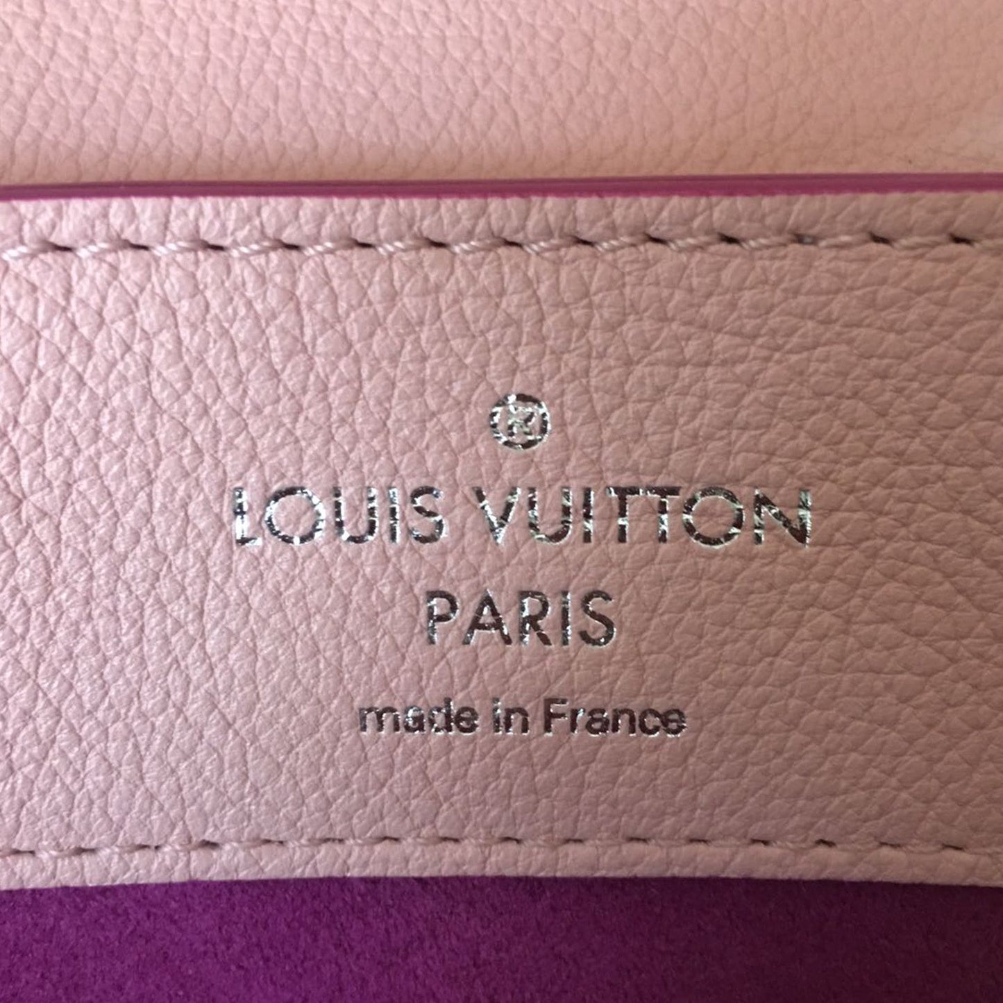 Louis Vuitton | Perforated Pink Calfskin Lockme Backpack | One-Size