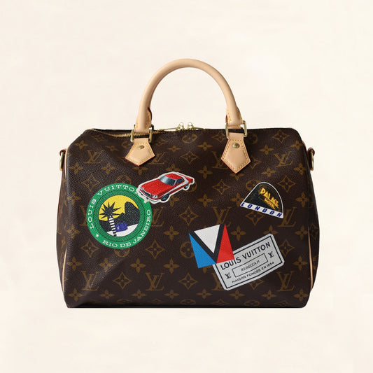 Louis Vuitton | Monogram Canvas World Tour Speedy | 30