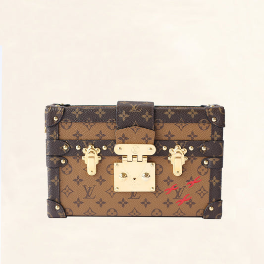 Louis Vuitton | Monogram Reverse Canvas Petite Malle | OS