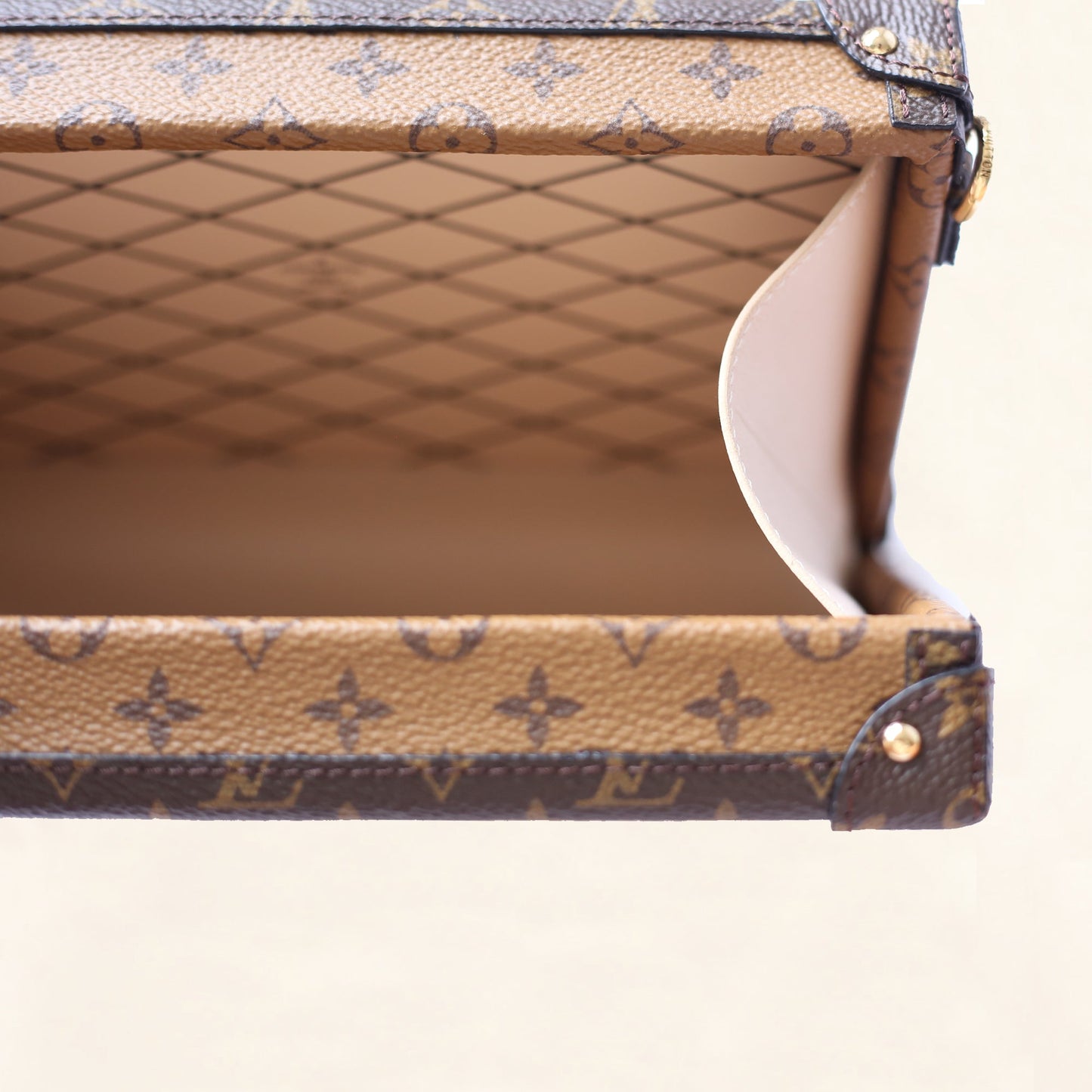 Louis Vuitton | Monogram Reverse Canvas Petite Malle | OS