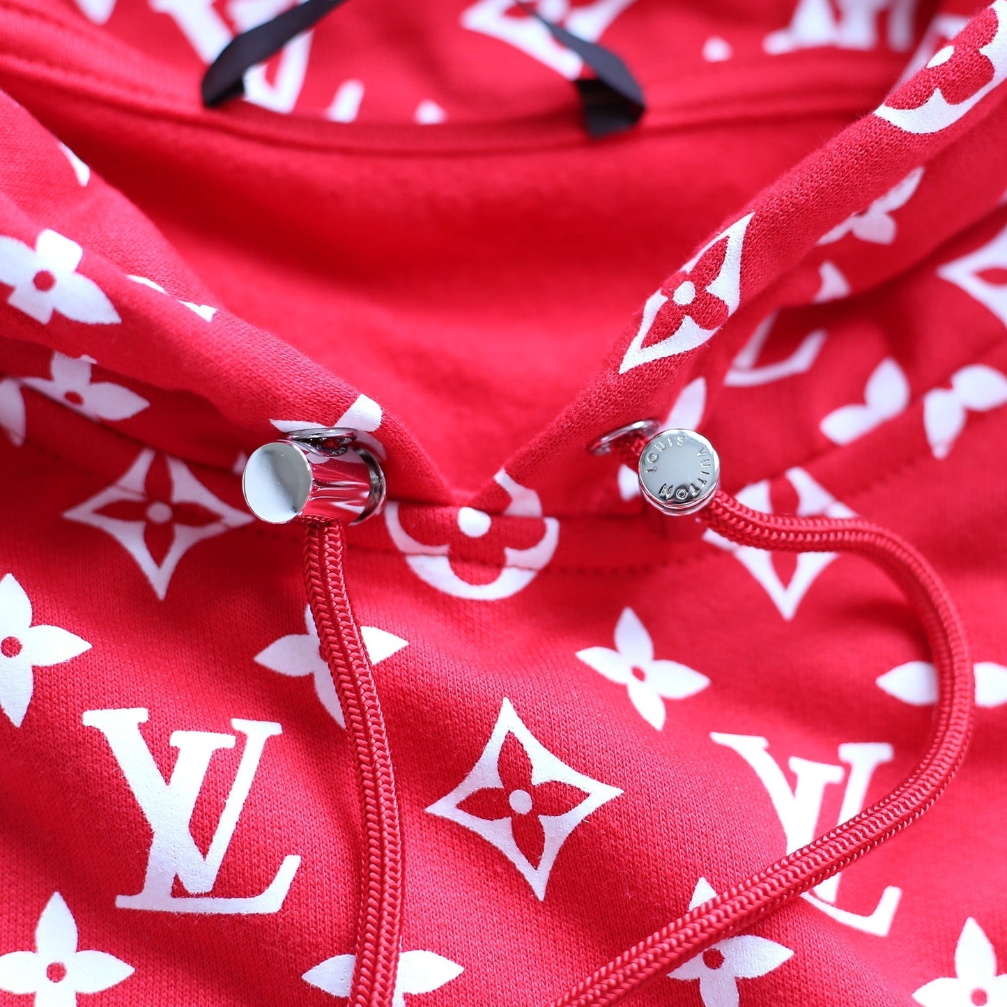 Louis Vuitton Supreme Logo Box Hoodie Monogram