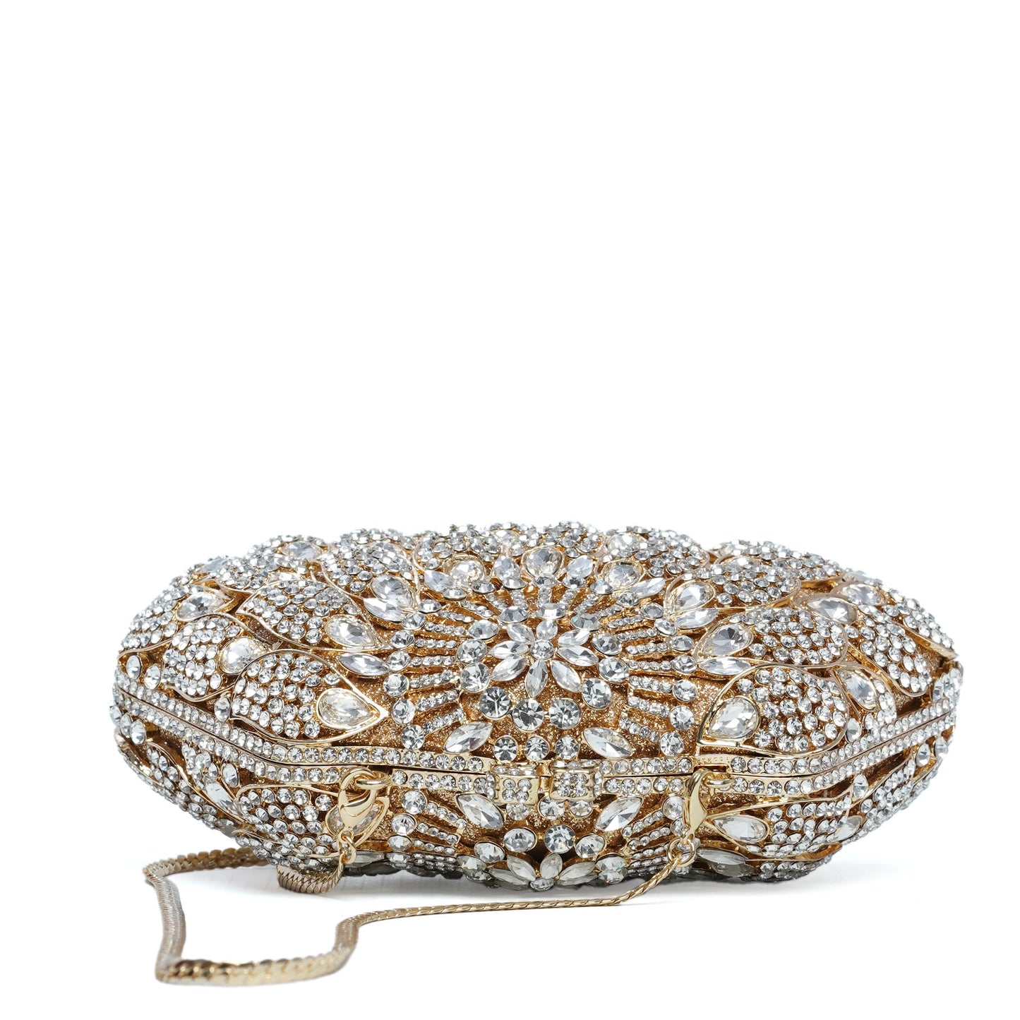 Golden_Silver Jasmin Royal Clutch